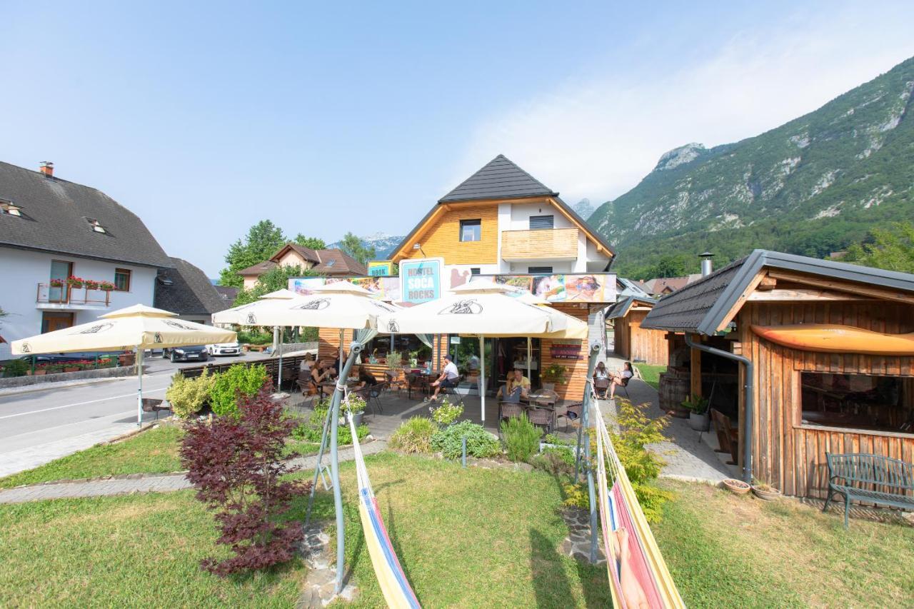 Hostel Soca Rocks Bovec Exterior foto