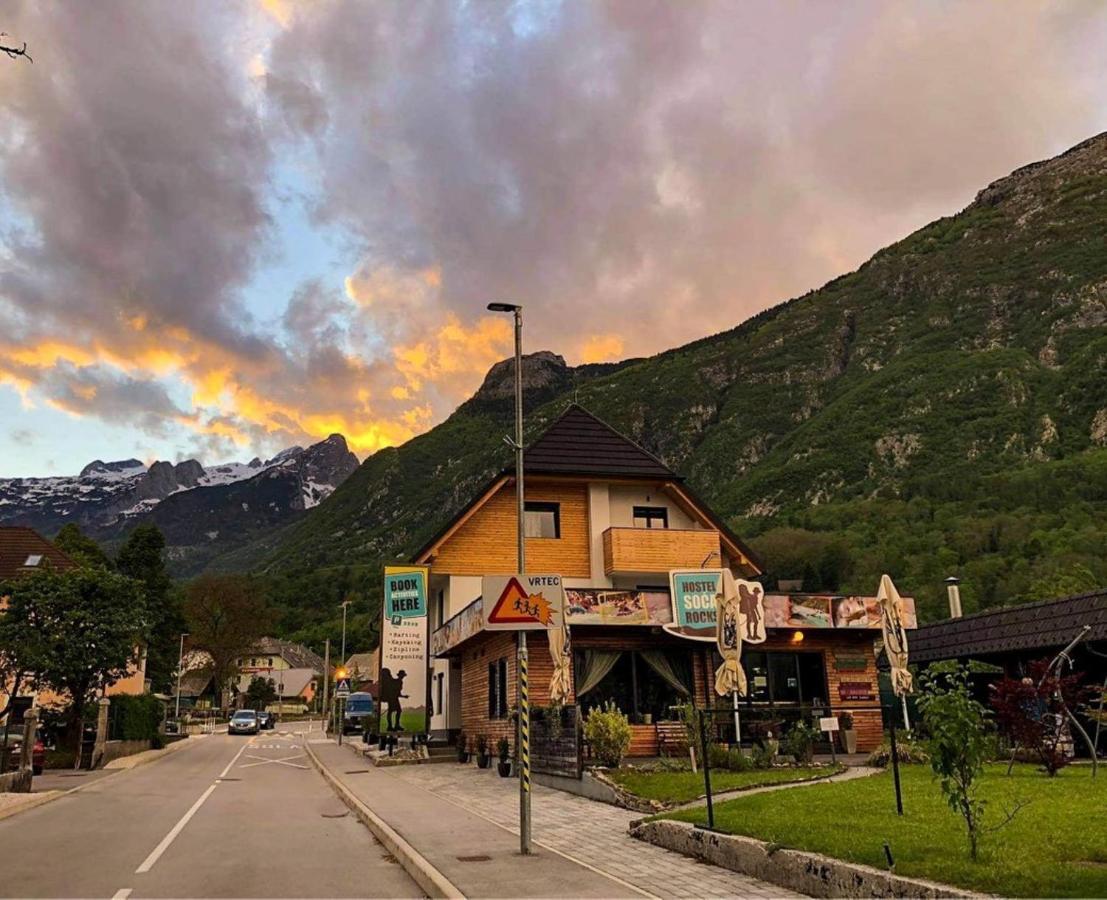 Hostel Soca Rocks Bovec Exterior foto