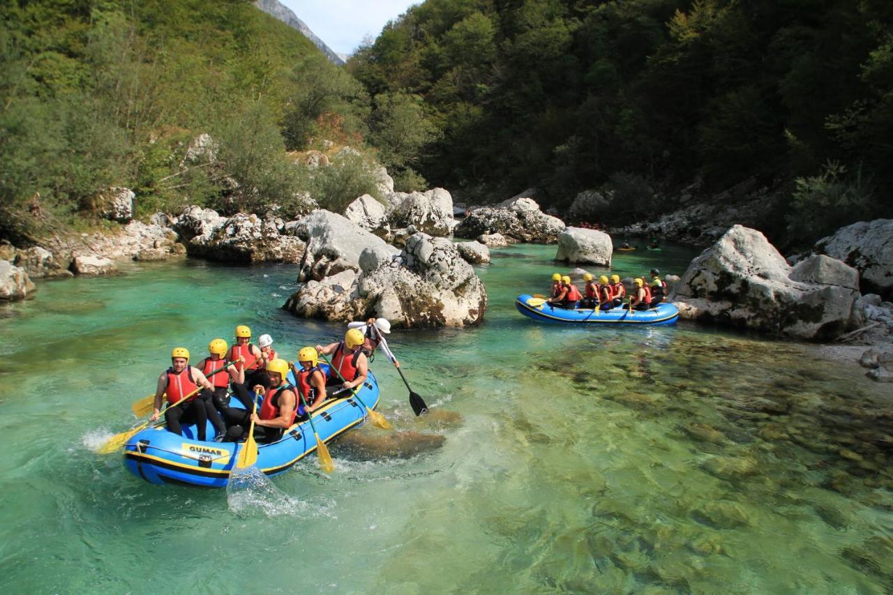 Hostel Soca Rocks Bovec Exterior foto
