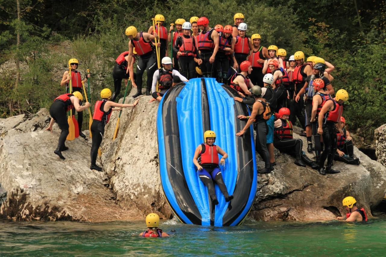Hostel Soca Rocks Bovec Exterior foto
